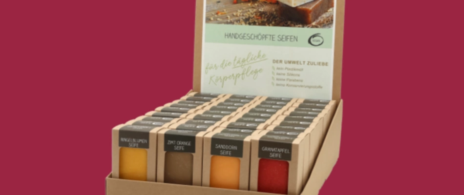 Neu eingetroffen Handgeschöpfte Seifen