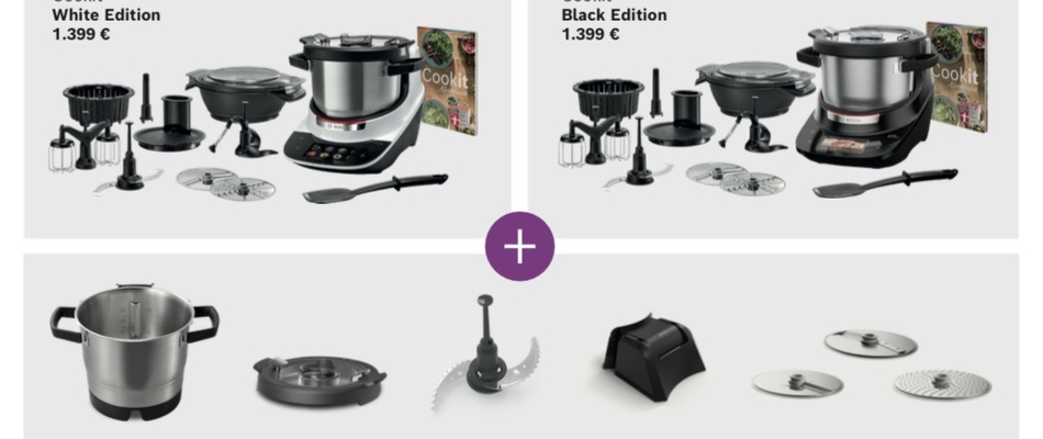 Bestes Cookit Angebot jemals! Extra Zubehör im Wert von 579.00 €! GRATIS! Unser DEAL - DELUXE