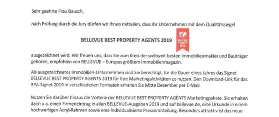  Bellevue Best Property Agents 2019